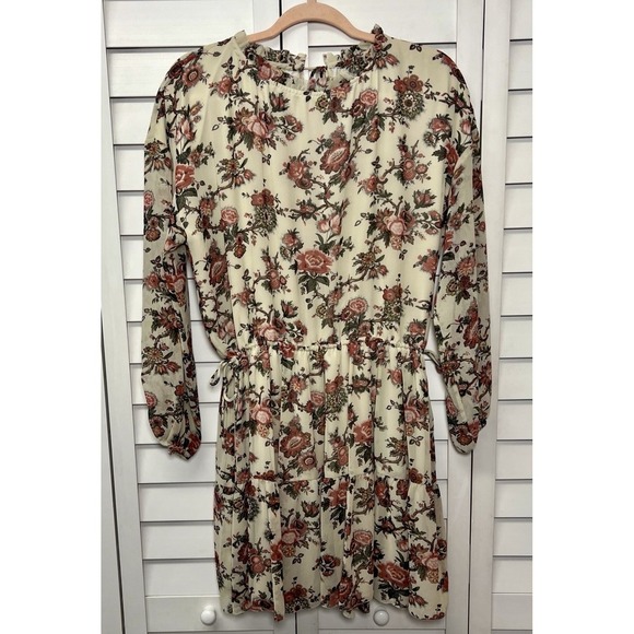 Aritzia Wilfred Lamare Boho Romantic Floral Dress Women's Size Small - Picture 1 of 13